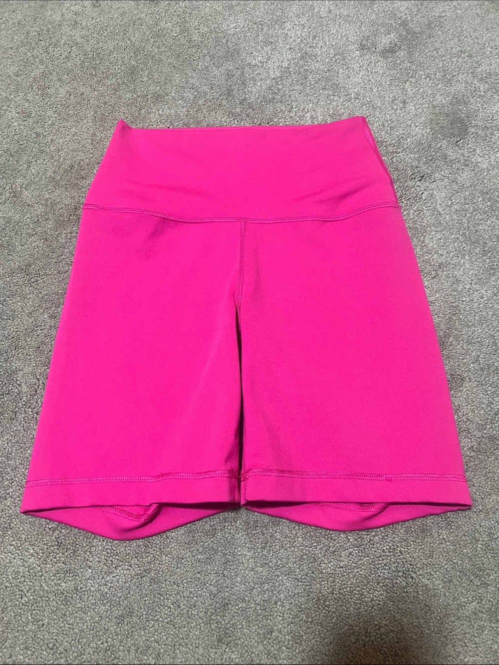 Yogalicious Lux Hot Pink Biker Shorts size small